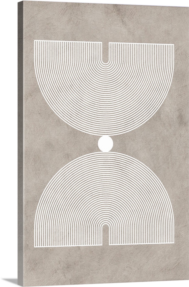 Neutral Stacked Arches Wall Art, Canvas Prints, Framed Prints, Wall