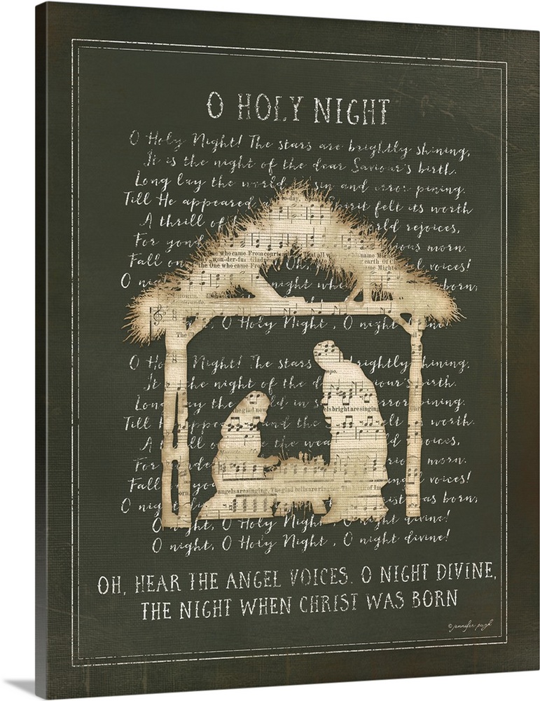 O Holy Night II Wall Art, Canvas Prints, Framed Prints, Wall Peels