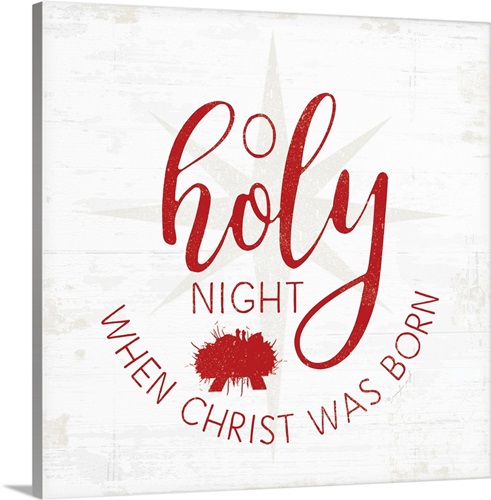 O Holy Night Handwritten Lyrics Art Board Print for Sale by EmmaMargason