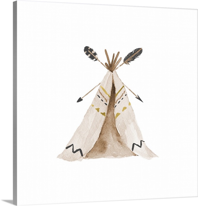 Tee Pee Wall Art, Canvas Prints, Framed Prints, Wall Peels | Great Big ...