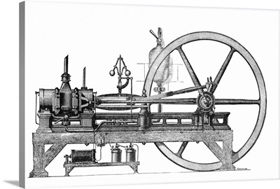 19th Century internal combustion engine