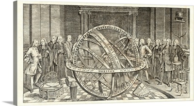 Armillary sphere, 18th Century artwork