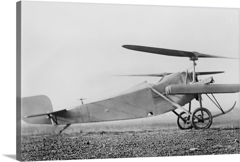 Berliner helicopter. This helicopter was invented by the German Emile Berliner (1851-1929), possibly as early as 1909. By ...