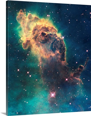 Carina Nebula pillar, HST image