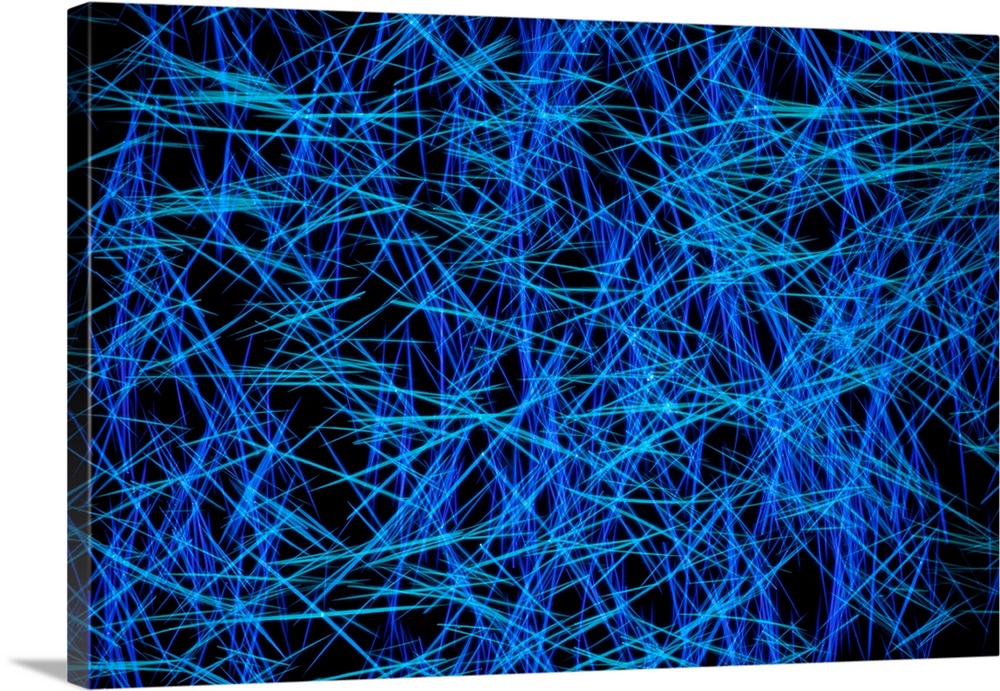 Ciprofloxacin crystals. Fluorescence light micrograph of crystals of the broad-spectrum antibiotic drug ciprofloxacin. Mag...