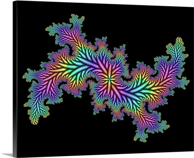 Computer-generated Julia fractal