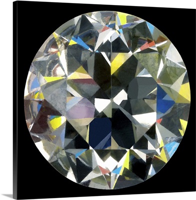 Cut and polished diamond