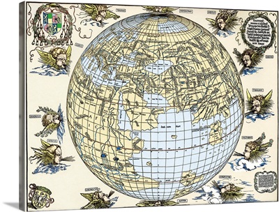 Durer's world map, 1515