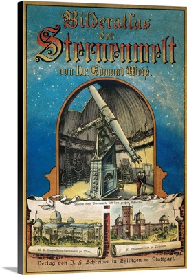 German astronomy atlas, 1882