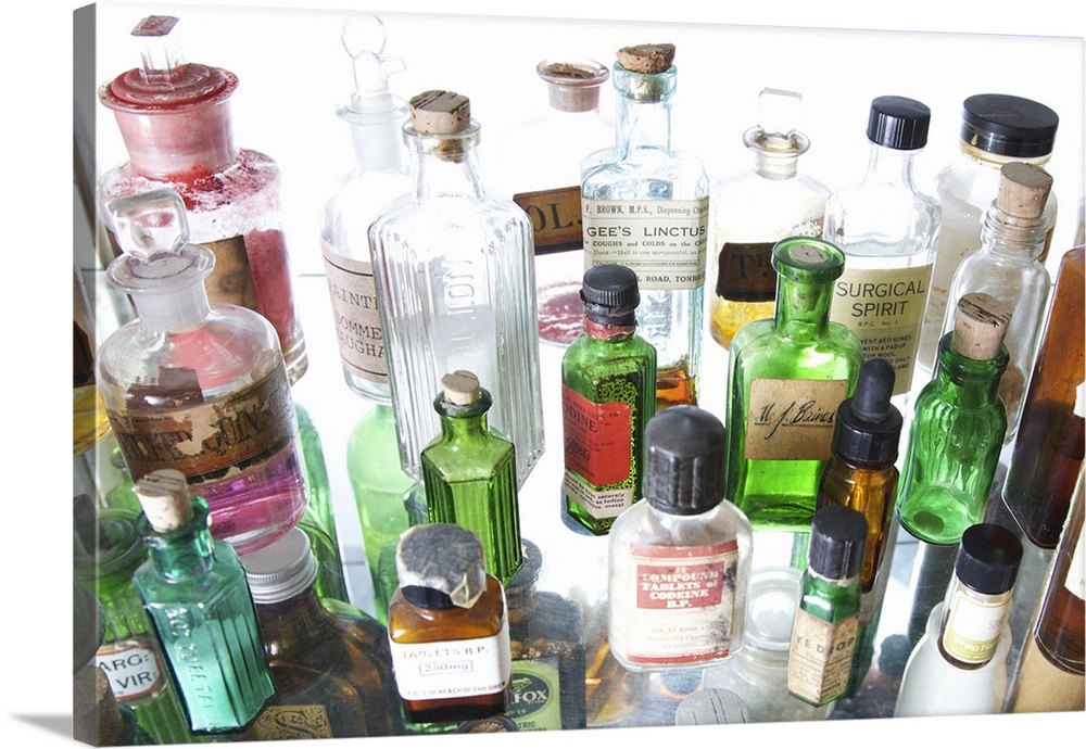 Historical medicinal products.