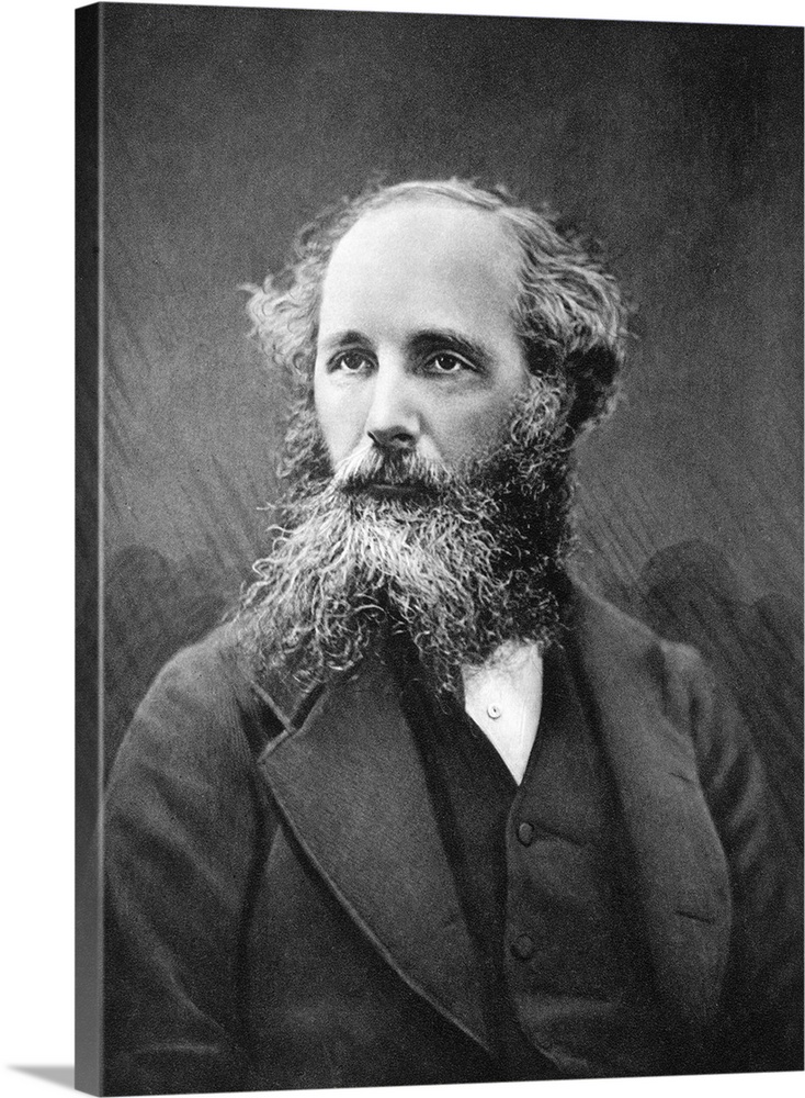 James Clerk Maxwell (1831-1879), Scottish physicist. Maxwell's major work was on light and electromagnetic waves. He showe...