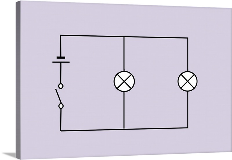 Lamps connected in parallel Great Big Canvas