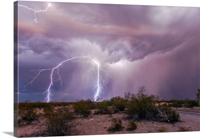 Lightning Strikes, Arizona, USA
