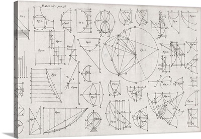 Mathematical diagrams, 17th century