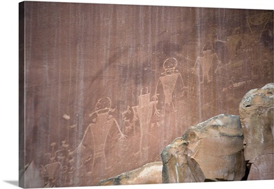Native American Petroglyphs, Utah