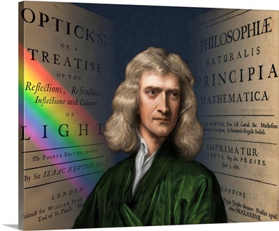 Portrait Of Isaac Newton