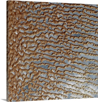 Rub al Khali Arabia, satellite photo