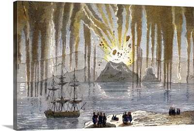 Santorini eruption, 1866