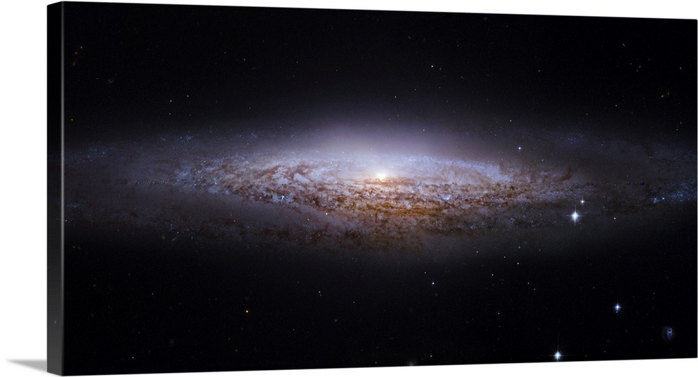 Spiral galaxy NGC 2683, optical image. NGC 2683 is a spiral galaxy the lies between 16-25 million light years from Earth, ...