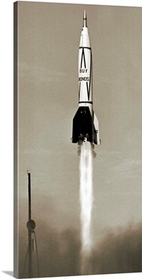V-2 rocket launch in USA