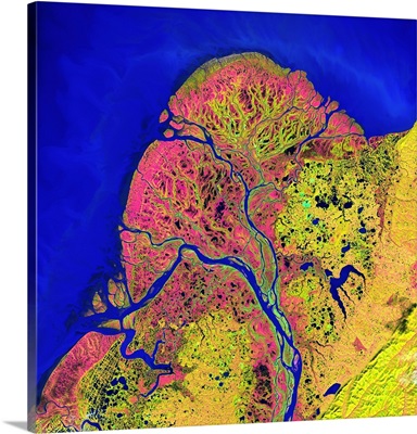 Yukon Delta, Satellite Image