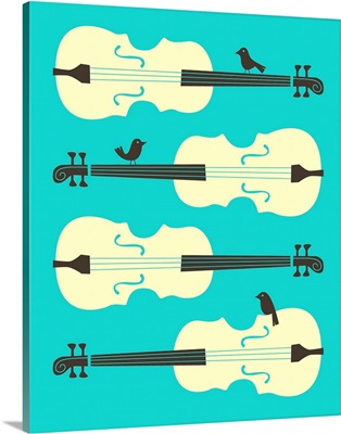 Birds On Cello Strings