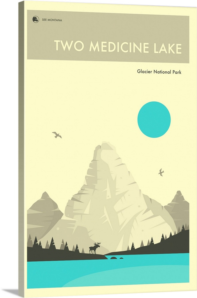 Glacier National Park - Two Medicine Lake