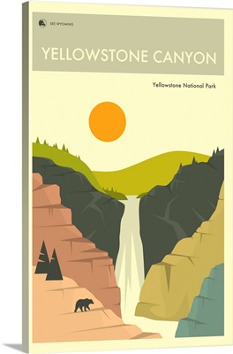 Yellowstone National Park - Yellowstone Canyon