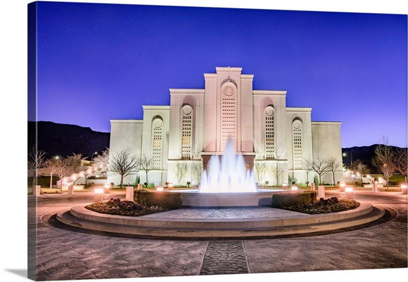 Albuquerque New Mexico Temple, Fountain, Albuquerque, New Mexico Great Big Canvas