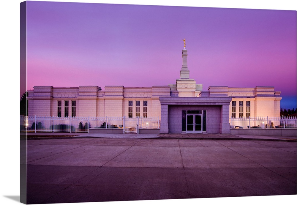 The Bismarck North Dakota Temple was dedicated in 1999 and was the first to be built in the Dakotas. Before the constructi...