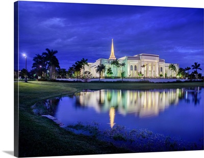 Fort Lauderdale Florida Temple, Reflection on the Lake, Davie, Florida