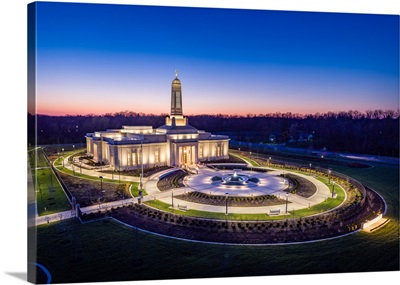 Indianapolis Indiana Temple, Temple Grounds, Carmel, Indiana