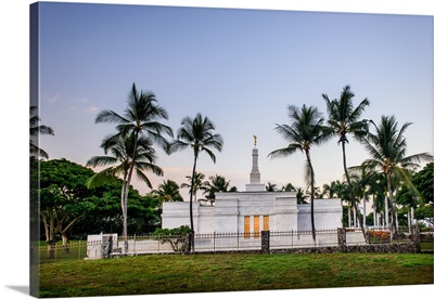 Kona Hawaii Temple, East of Gate, Kailua, Hawaii