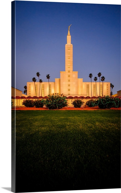 Los Angeles California Temple, Christmas Lights, California Great Big