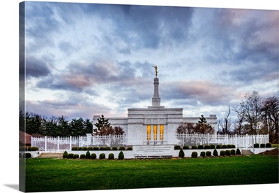 Louisville Kentucky Temple, Sunset Clouds, Crestwood, Kentucky