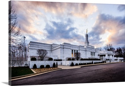 Louisville Kentucky Temple, Sunset, Crestwood, Kentucky