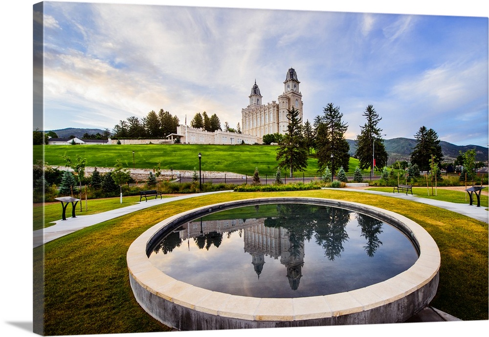 The Manti Utah Temple is the third operating temple, making it one of the oldest. It was dedicated in April 1877 by Brigha...