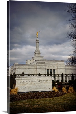 Nashville Tennessee Temple Sign, Franklin, Tennessee