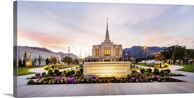 Ogden Utah Temple, Sunrise, Ogden, Utah
