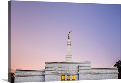 Raleigh North Carolina Temple, Pink and Purple, Apex, North Carolina