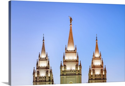 Salt Lake Temple, The Spires, Salt Lake City, Utah