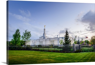 Spokane Washington Temple, Light Blue Skies, Spokane, Washington
