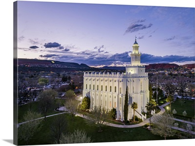 St. George Utah Temple, Twilight City, St. George, Utah
