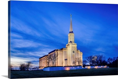 St. Louis Missouri Temple, Blue Skies, Town and Country, Missouri