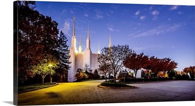 Washington DC Temple, Monday Morning, South Kensington, Maryland