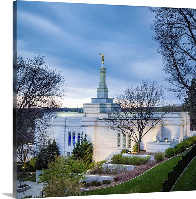 Winter Quarters Nebraska Temple, View from the Hill, Omaha, Nebraska