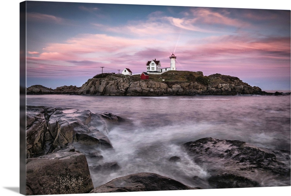 Eastern Point Lighthouse in Massachusetts.