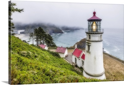 Heceta Lighthouse On The Oregon Coast
