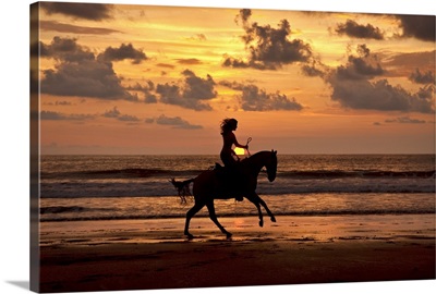 Horseback Sunset, Costa Rica