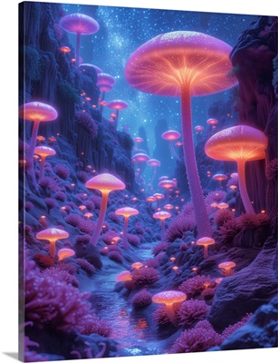 Magical Mushrooms Under The Sea